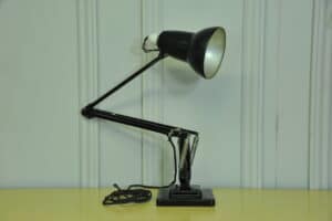 original vintage herbert terry two step anglepoise desk lamp